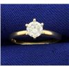 Image 1 : .45ct Solitaire Diamond Engagement Ring