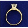 Image 3 : .45ct Solitaire Diamond Engagement Ring