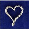 Image 2 : Diamond Heart Pendant