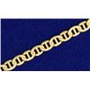 Image 2 : 7 1/2 Inch Italian Made Mariner/Anchor Link Bracelet in 14k Gold