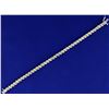 Image 3 : 1/2 ct TW Diamond Tennis Bracelet in 14k White Gold