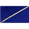 Image 3 : Unique Diamond Cut 7 Inch Bracelet in 14k Gold
