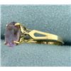 Image 2 : Amethyst and Diamond Ring