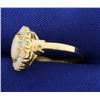 Image 2 : Natural Opal Ring in 14k Yellow Gold