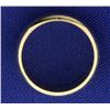 Image 2 : Women's Wide Wedding Band Ring in 14k Yellow Gold