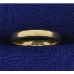 2.2mm Midi or Child Baby Ring Band in 14K Yellow Gold