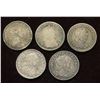 Image 2 : Lot of 5 French 1/12 Ecu,