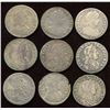 Image 2 : Lot of 9 French 1/12 Ecu,