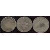 Image 1 : Lot of 3 French ½ Ecu,