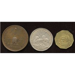Lot of 3 French pieces.
