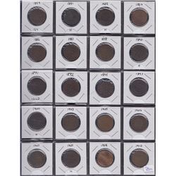Canadian Lot of One Cents
