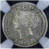 Image 2 : 1858 Five Cents