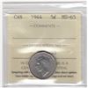 Image 2 : 1944 Five Cents - No Chrome