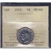 Image 2 : 1945 Five Cents