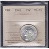 Image 2 : 1949 Twenty-Five Cents