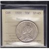 Image 2 : 1920 Fifty Cents