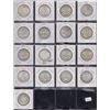 Image 1 : Canadian Lot of Fifty Cents and Silver Dollars