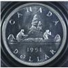 Image 1 : 1951 Silver Dollar