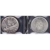 Image 2 : 1953 & 1964 Silver Dollars - Lot of 2