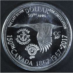 1967 Silver Dollar with Counterstikes