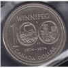 Image 1 : 1974 Nickel Dollar Double Yoke #2