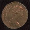 Image 2 : 1987 Twenty-Five Cent Struck on One Cent Copper Planchet