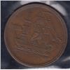 Image 2 : BR 954. Ship (Halfpenny), 1858.