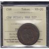 Image 1 : BR 527. Bank of Montreal ½ penny, 1842.