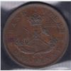Image 2 : BR 719. Bank of Upper Canada One Penny, 1850.