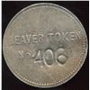 Image 2 : Hudson's Bay Company - Beaver Preserve Token in Aluminium Number 406.