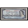 Image 2 : Bank of Canada $5, 1954 Pre-Print Crease Error