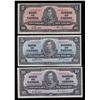 Image 1 : Bank of Canada $2, $5 & $10, 1937