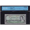 Image 1 : Bank of Canada $1, 1954 - Devil's Face