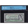 Image 1 : Bank of Canada $1, 1954 - Devil's Face
