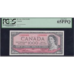 Bank of Canada $1000, 1954