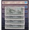 Image 2 : Bank of Canada $20, 1969 Replacement Lot of 4