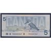 Image 2 : Bank of Canada $5, 1986