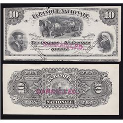 Banque Nationale $10, 1897