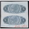 Image 2 : Bank of Toronto $10, 1880 Uncut Pair