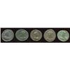 Image 1 : Crispus. 316-326 AD. London Mint Group. AE Follis. Lot of 5