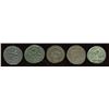 Image 2 : Crispus. 316-326 AD. London Mint Group. AE Follis. Lot of 5