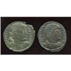 Image 1 : Vetranio (350 AD) & Magnentius (350-353 AD). AE Centenionalis. Lot of 2