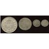 Image 2 : Great Britain. George I 1714-George III 1820 - Lot of 4