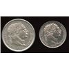 Image 1 : Great Britain. George III 1760-1820 - Lot of 2