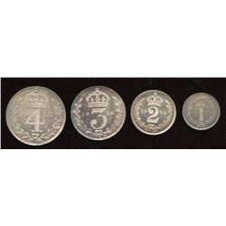 Great Britain. George V 1910-1936. Maundy Set.