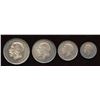 Image 2 : Great Britain. George V 1910-1936. Maundy Set.