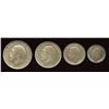 Image 2 : Great Britain. George V 1910-1936. Maundy Set.