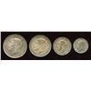 Image 2 : Great Britain. George V 1910-1936. Maundy Set.