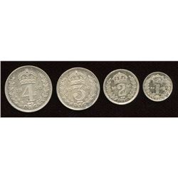 Great Britain. George V 1910-1936. Maundy Set.