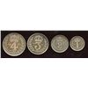 Image 1 : Great Britain. George V 1910-1936. Maundy Set.